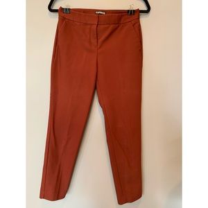 Rust Express Cropped Dress Pant
